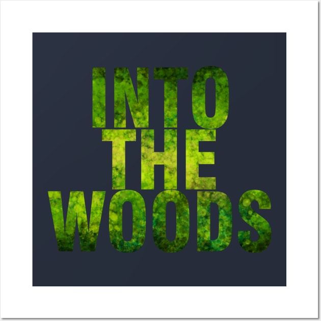 Into the woods | Lighter Green Wall Art by planetary